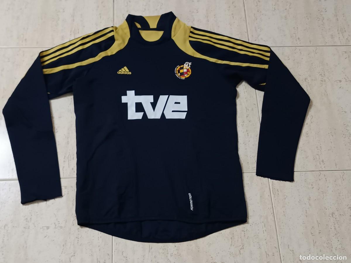 Vintage: SUDADERA SELECCI&Oacute;N ESPA&Ntilde;OLA &ndash; EURO 2008 &ndash; ADIDAS FORMOTION. TALLA S