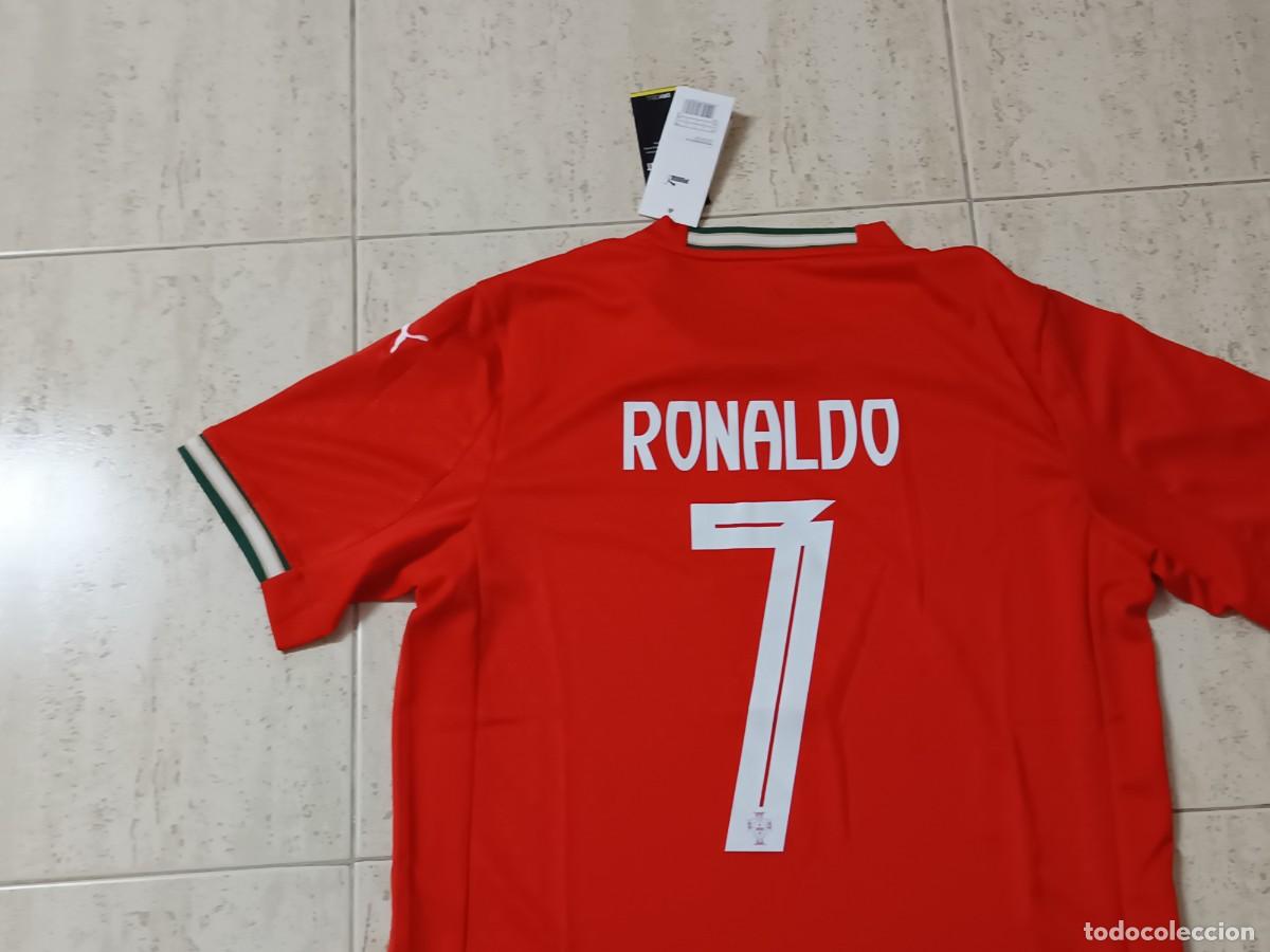 Vintage: CAMISETA PORTUGAL &ndash; CRISTIANO RONALDO N&ordm;7 &ndash; PUMA. TALLA L (Nueva con etiquetas)