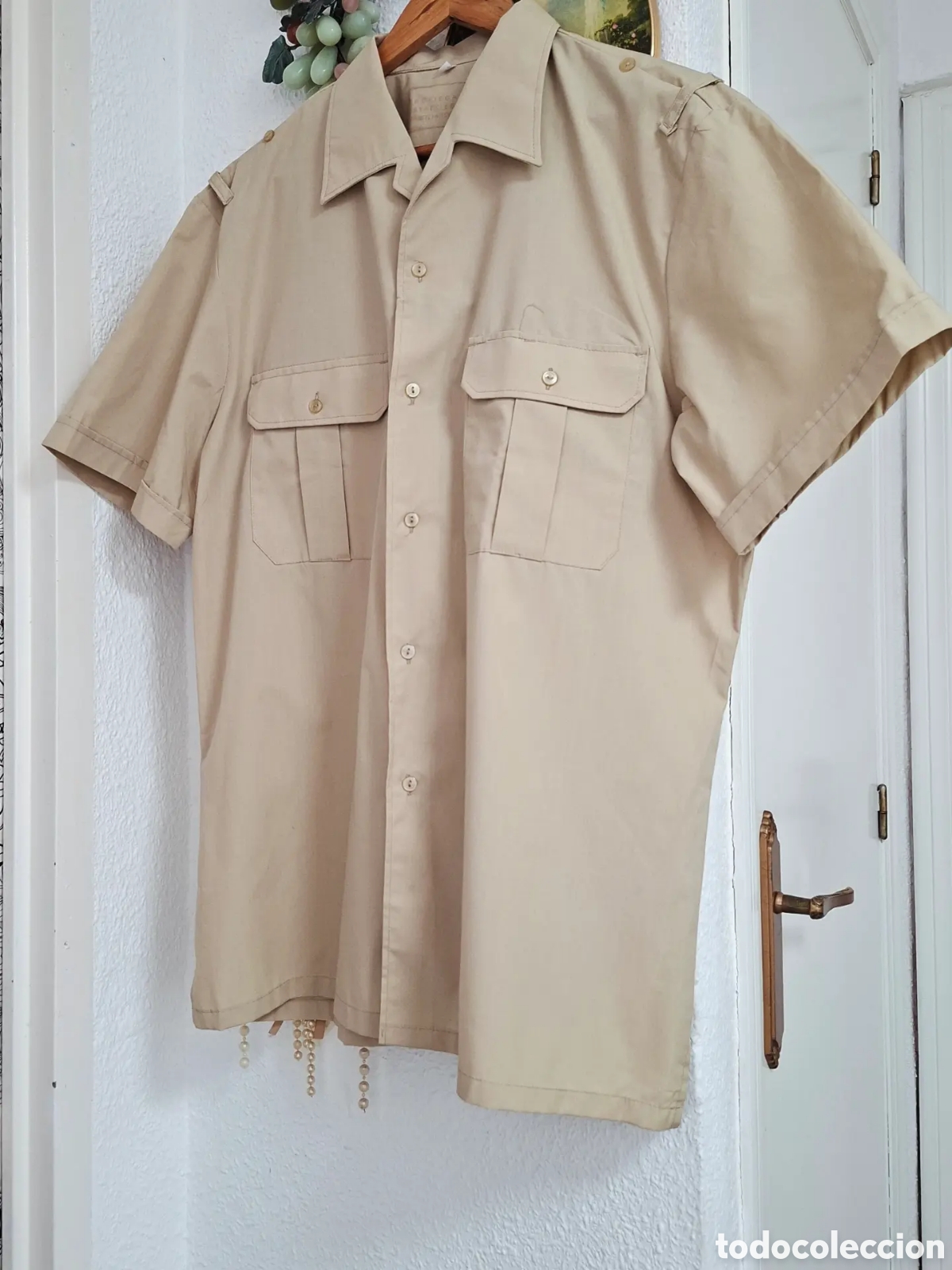 Vintage: Camisa vintage Ej&eacute;rcito Espa&ntilde;ol Talla L sin uso