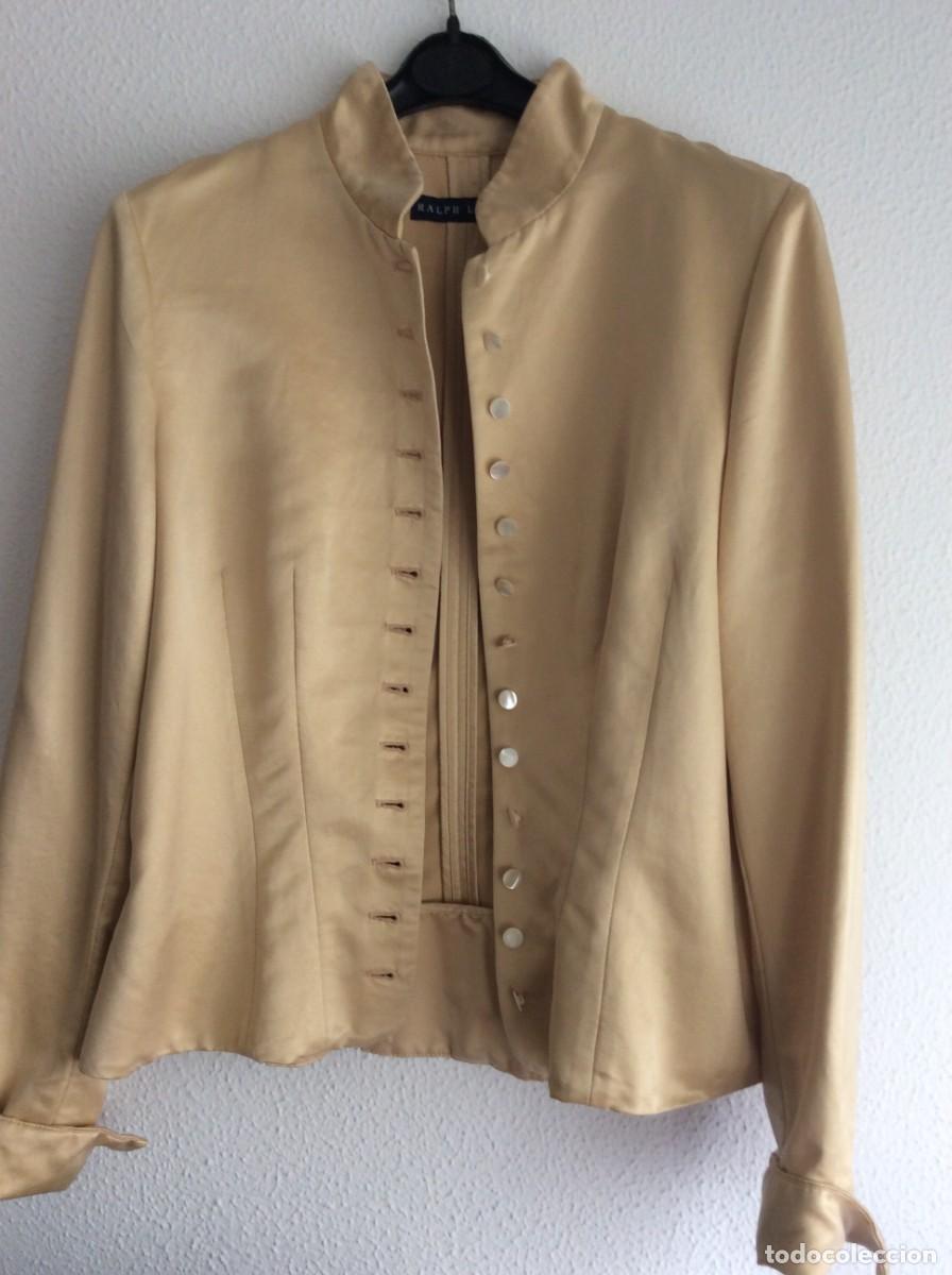 Vintage: CHAQUETA CORTA. - MARCA : RALPH LAUREN . TALLA 42