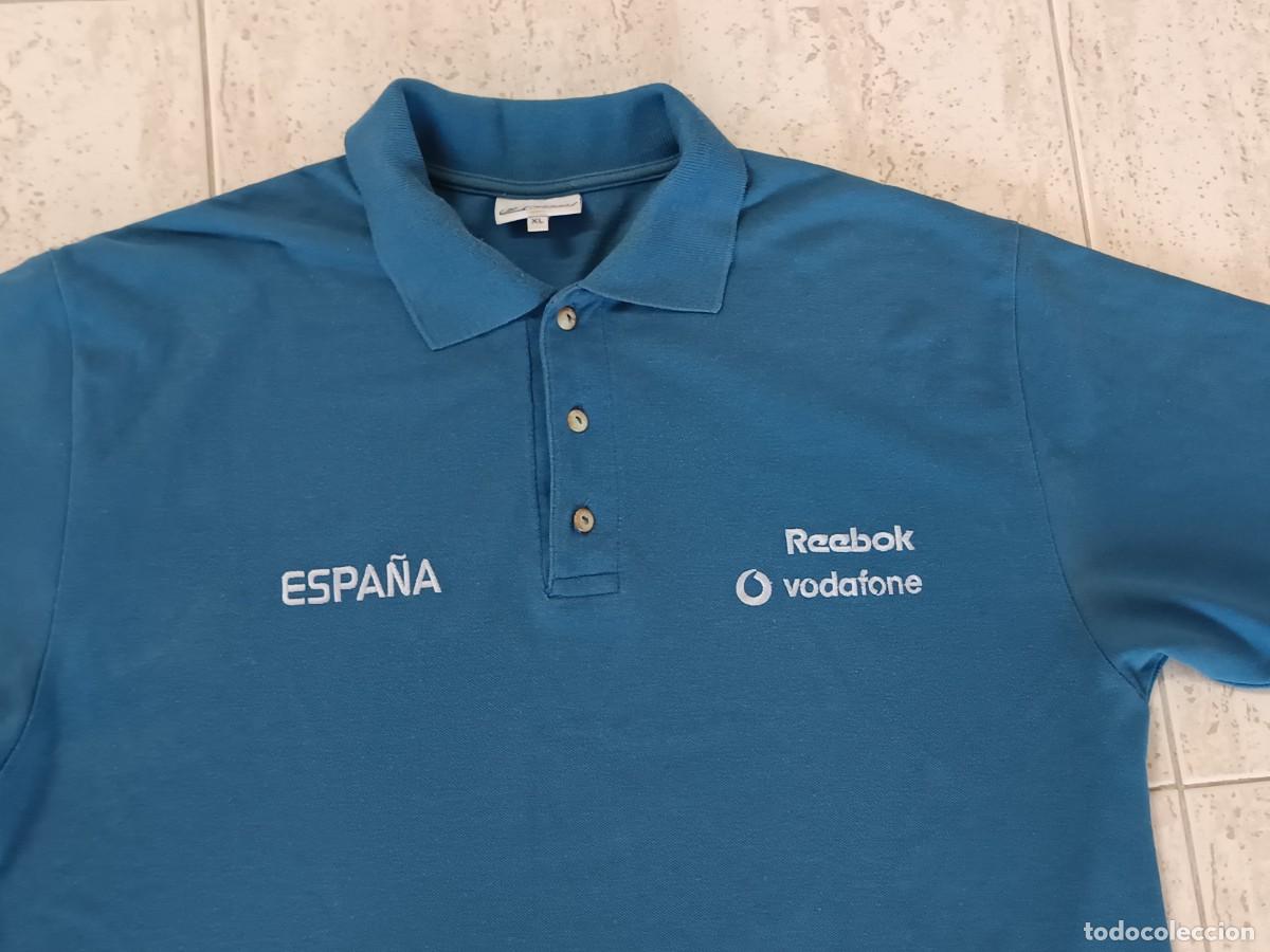 Vintage: POLO SELECCI&Oacute;N ESPA&Ntilde;A &ndash; REEBOK &ndash; VODAFONE . TALLA XL