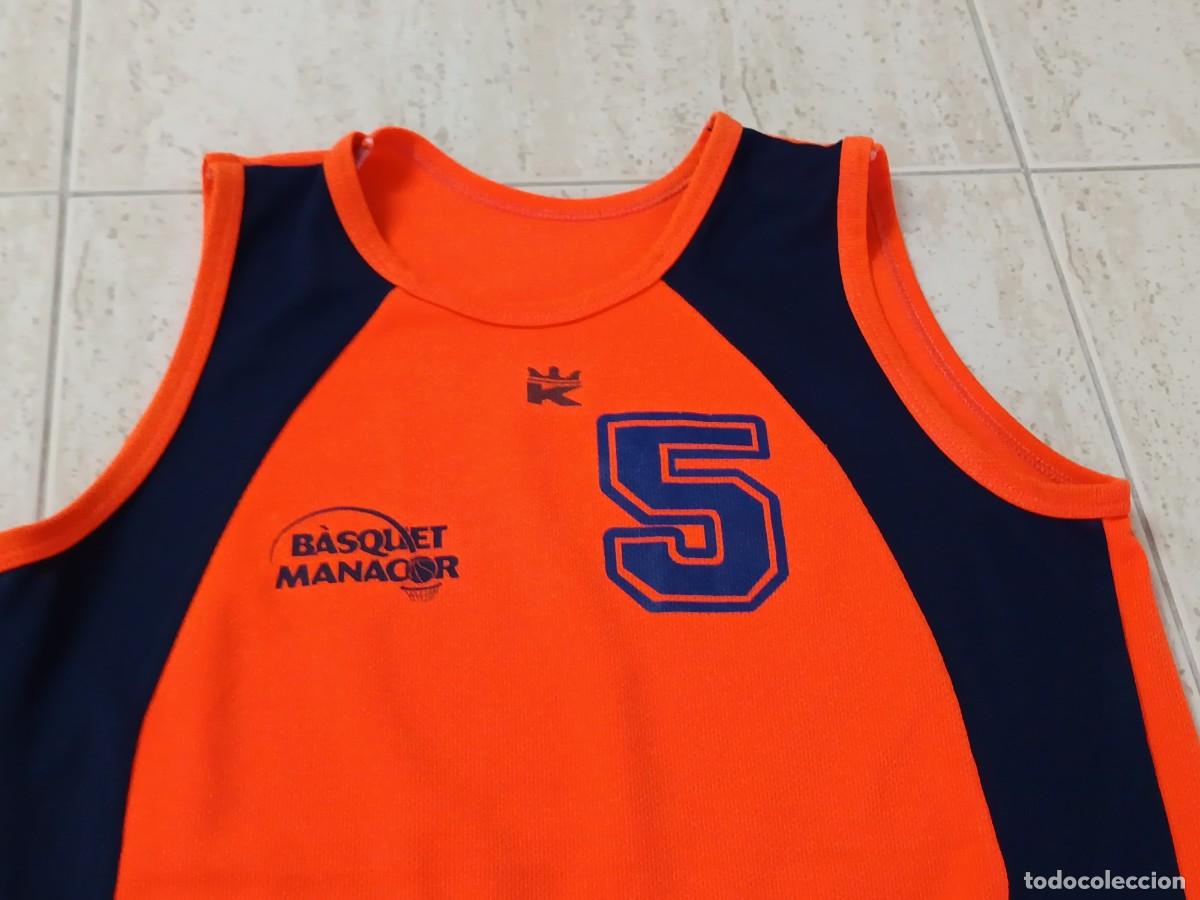 Vintage: CAMISETA B&Agrave;SQUET MANACOR. MATCH WORN. PLAYER 5. TALLA S