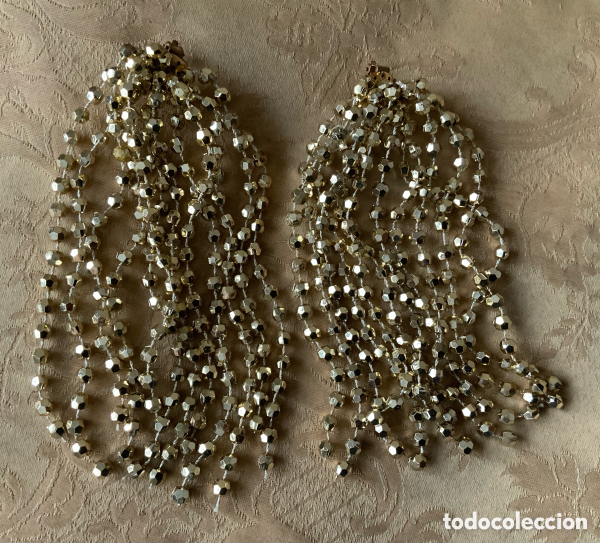 Vintage: PENDIENTES XXL VINTAGE A&Ntilde;OS 80