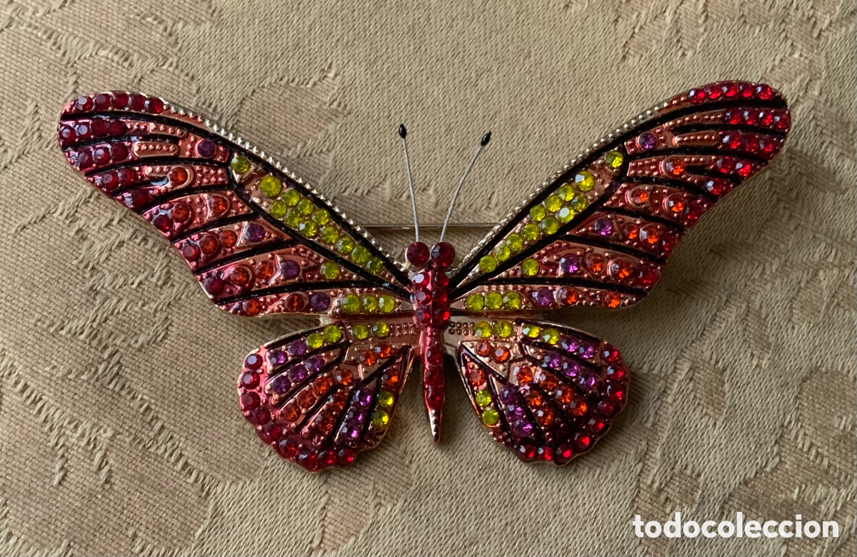 Vintage: BROCHE VINTAGE MARIPOSA - Foto 3