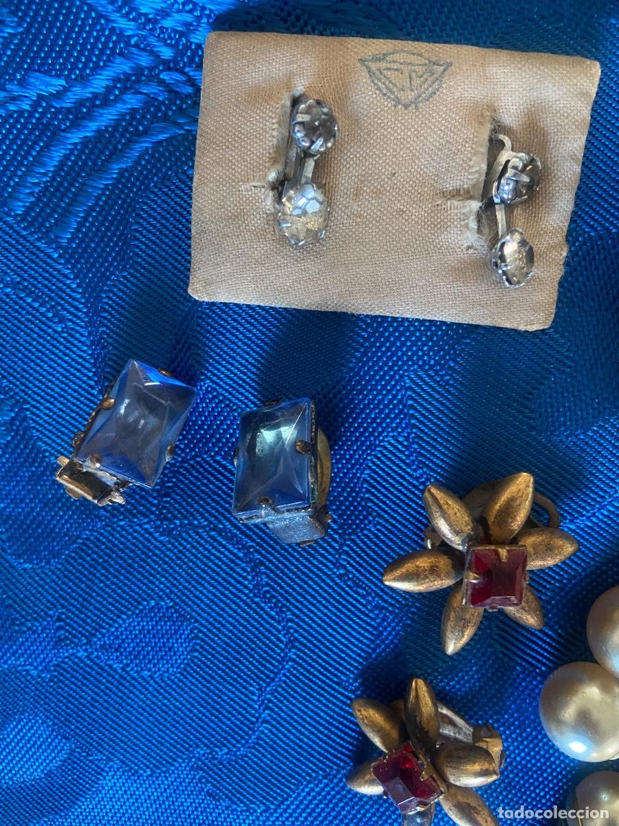 Vintage: 17 PARES DE PENDIENTES. - Foto 7
