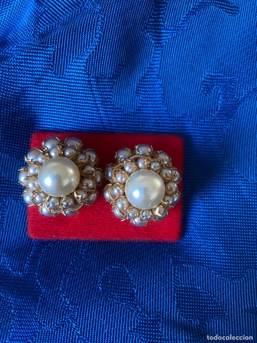 Vintage: 4 PARES DE PENDIENTES DE GRAN TAMA&Ntilde;O - Foto 4