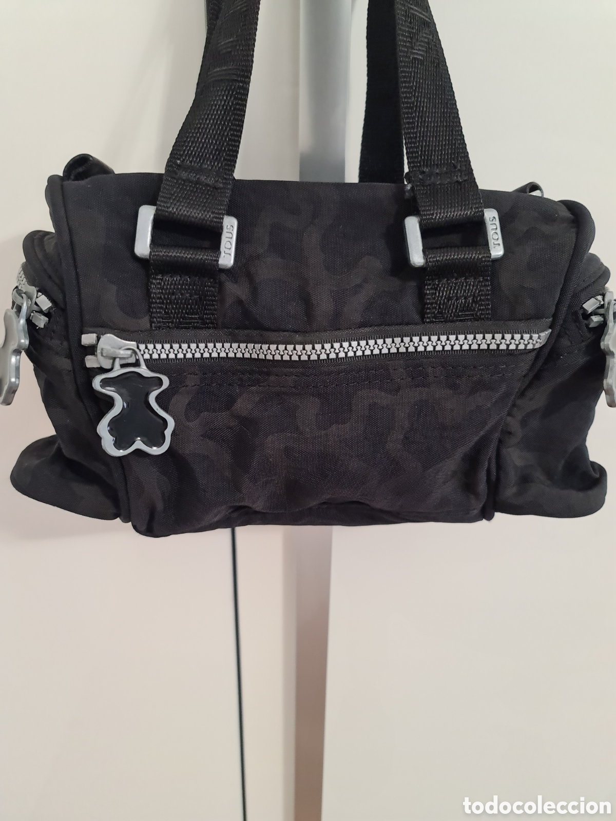 Vintage: Bolso Peque&ntilde;o TOUS. Negro