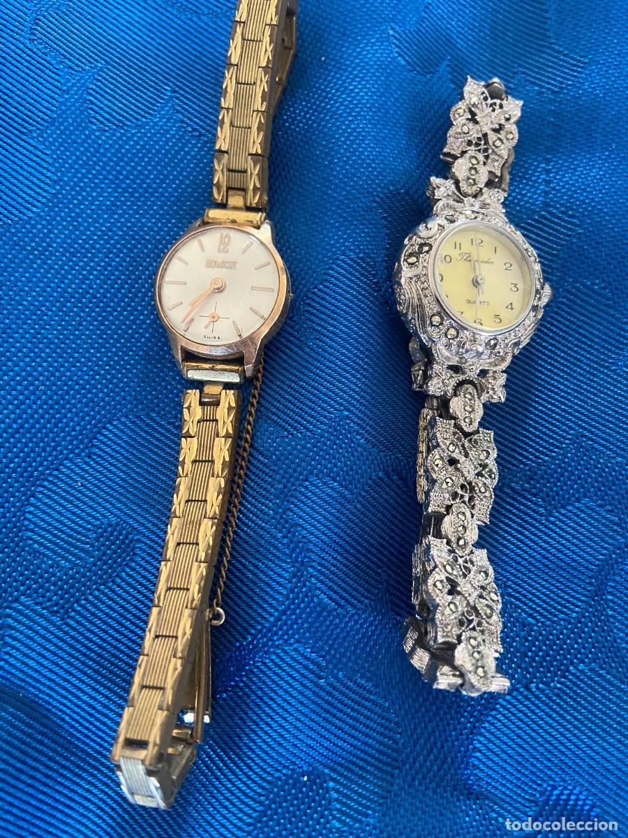 Vintage: 2 RELOJES DE MU&Ntilde;ECA. De mujer. A&ntilde;os 60 del siglo XX