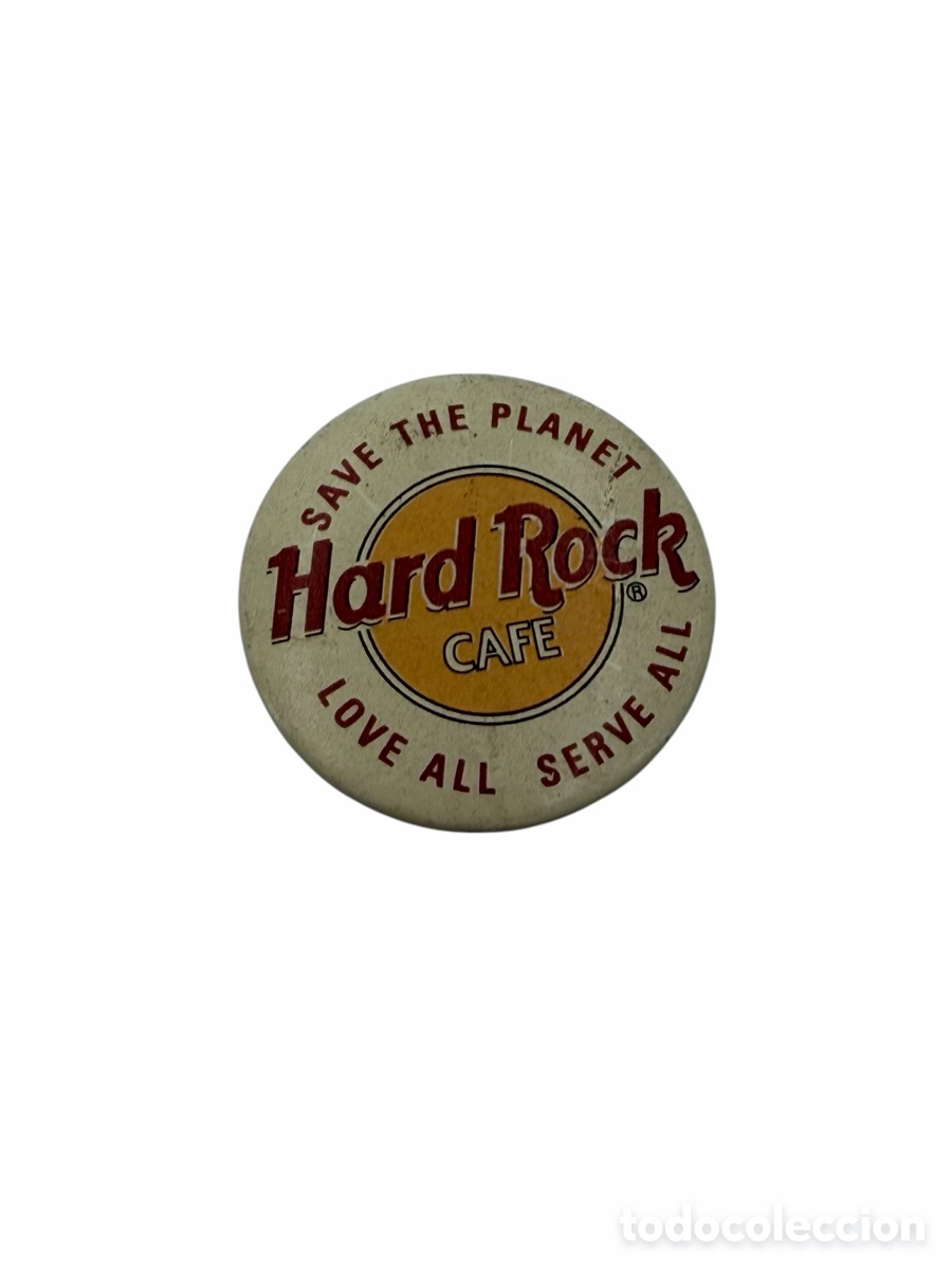 Vintage: Chapa de Colecci&oacute;n Hard Rock