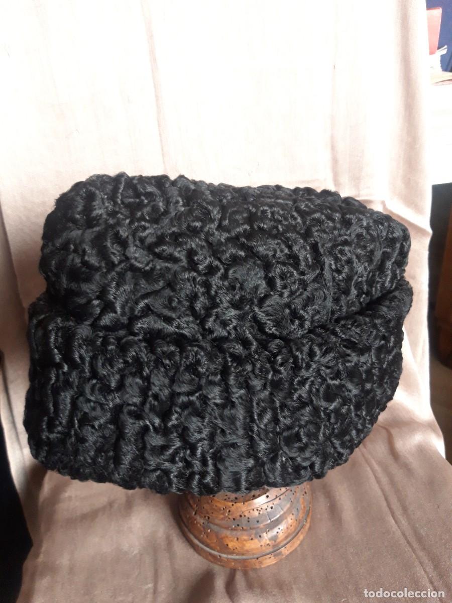 Vintage: Gorro de Astrakan, hacia 1970. - Foto 4