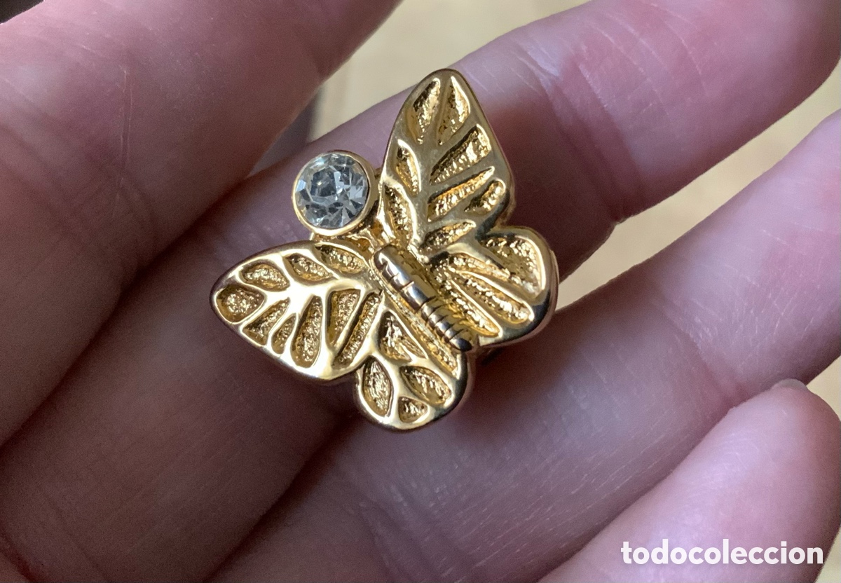 Vintage: PENDIENTES MARIPOSA A&Ntilde;O 80 - Foto 2