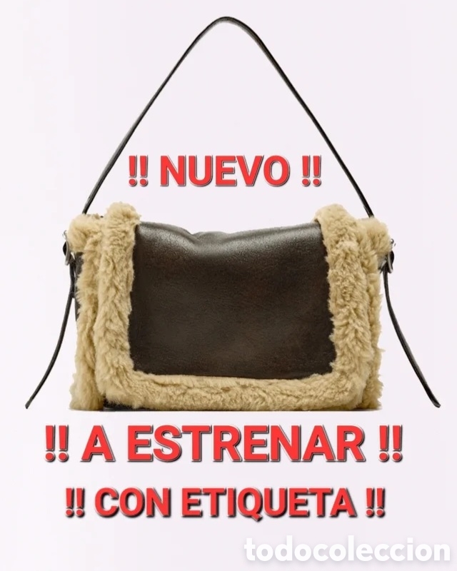 Vintage: NUEVO A ESTRENAR CON ETIQUETA BOLSO BANDOLERA DE ZARA