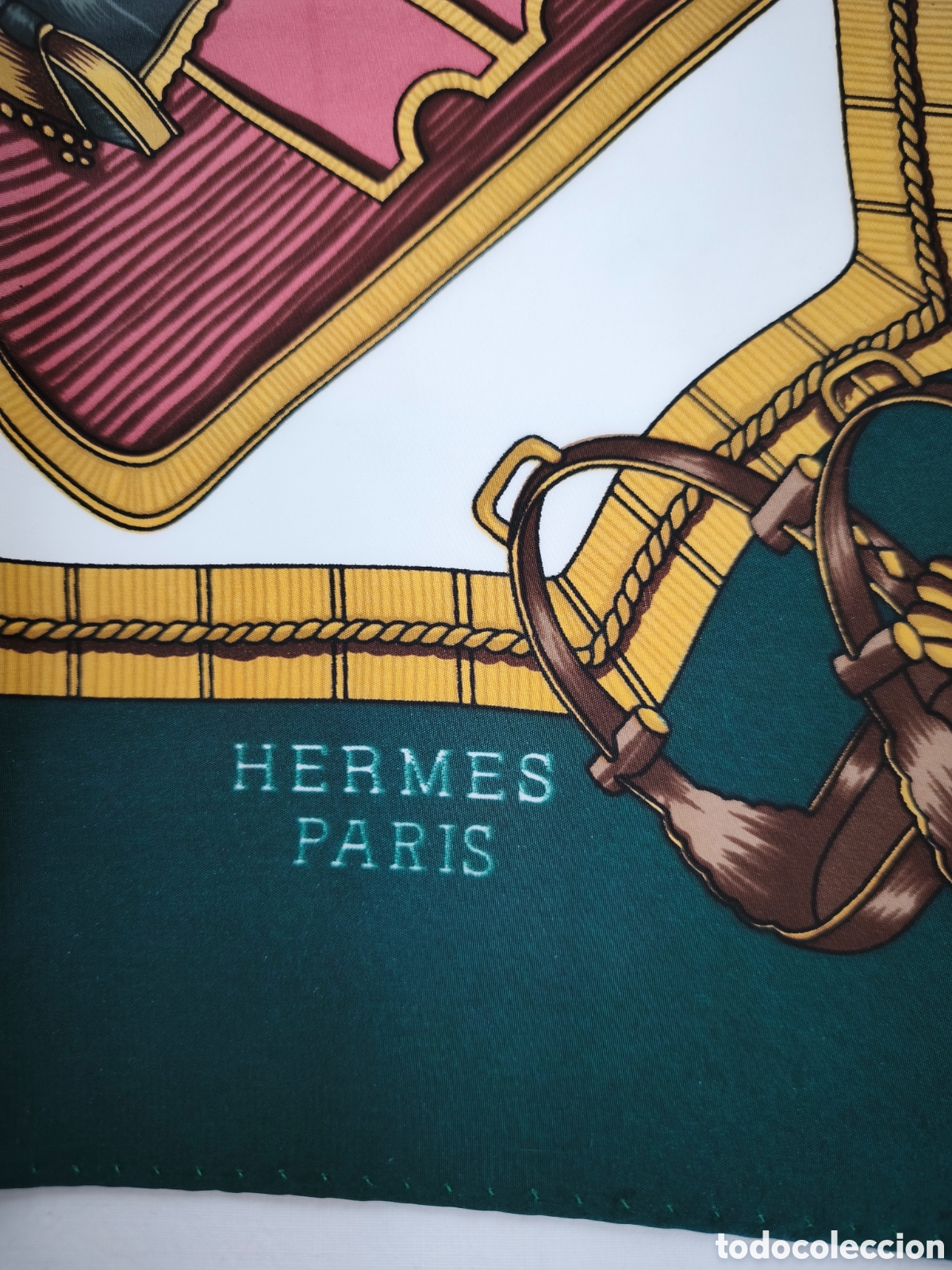 Vintage: HERM&Eacute;S PA&Ntilde;UELO DE SEDA