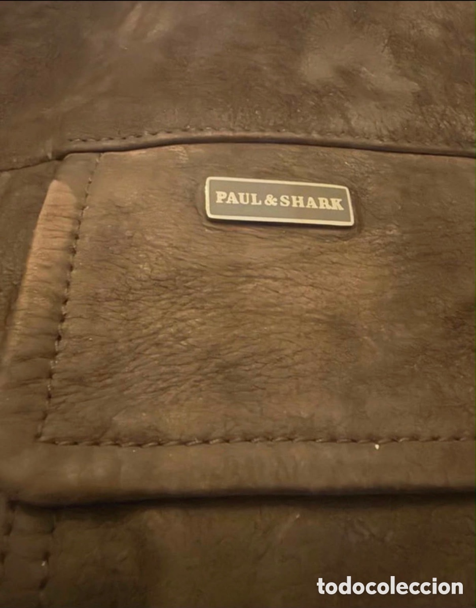Vintage: Chaqueta piel Paul & Shark - Foto 9