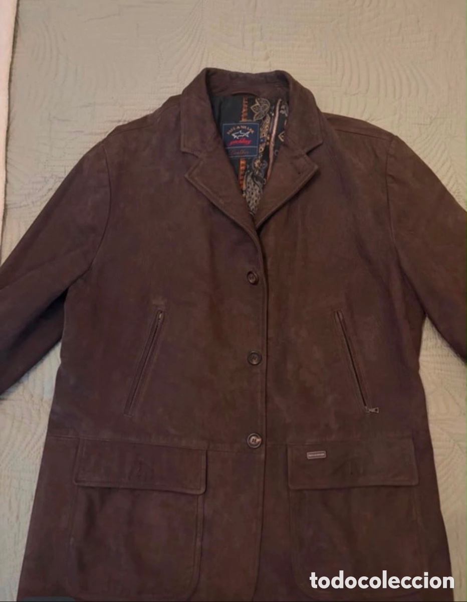 Vintage: Chaqueta piel Paul & Shark