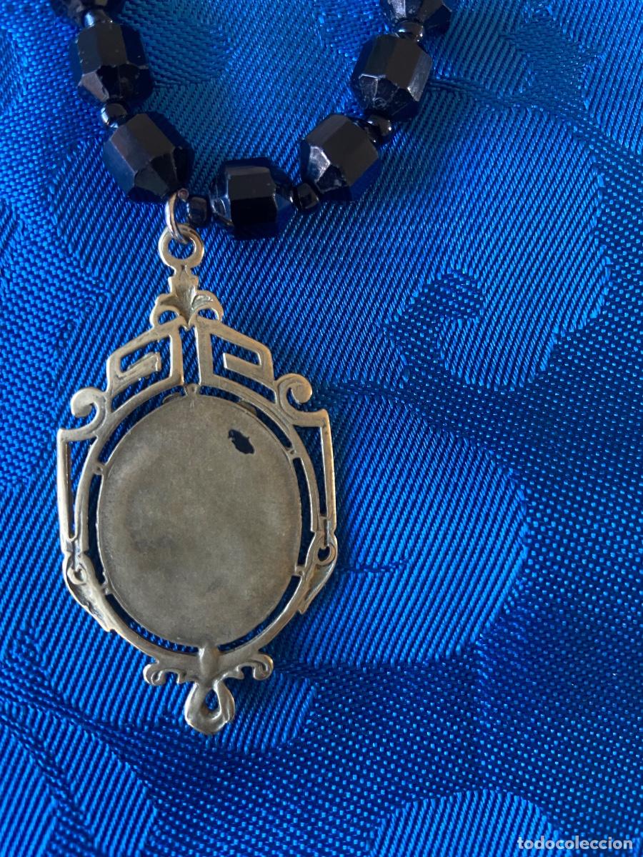 Vintage: COLLAR DE CUENTAS DE CRISTAL CON COLGANTE - Foto 3