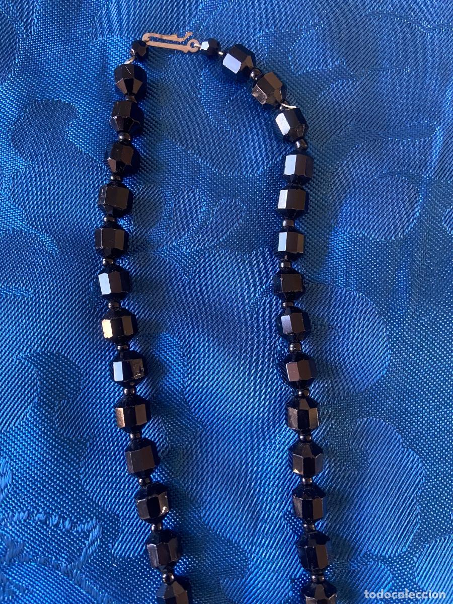 Vintage: COLLAR DE CUENTAS DE CRISTAL CON COLGANTE - Foto 4