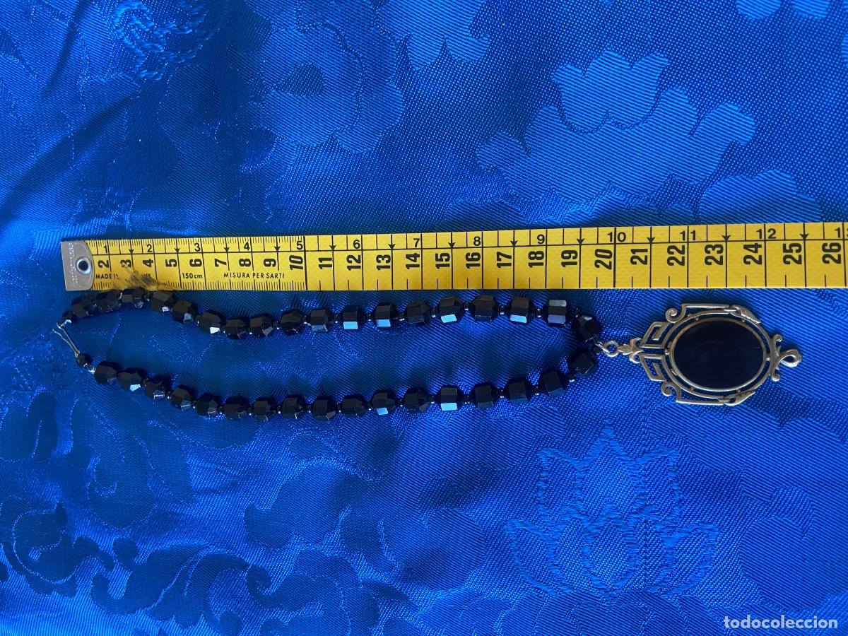 Vintage: COLLAR DE CUENTAS DE CRISTAL CON COLGANTE - Foto 5