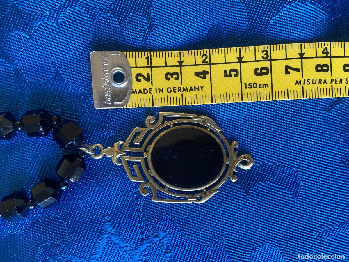 Vintage: COLLAR DE CUENTAS DE CRISTAL CON COLGANTE - Foto 6