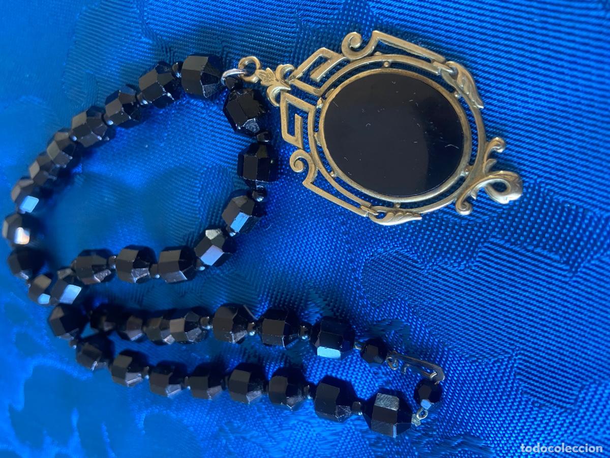Vintage: COLLAR DE CUENTAS DE CRISTAL CON COLGANTE - Foto 7