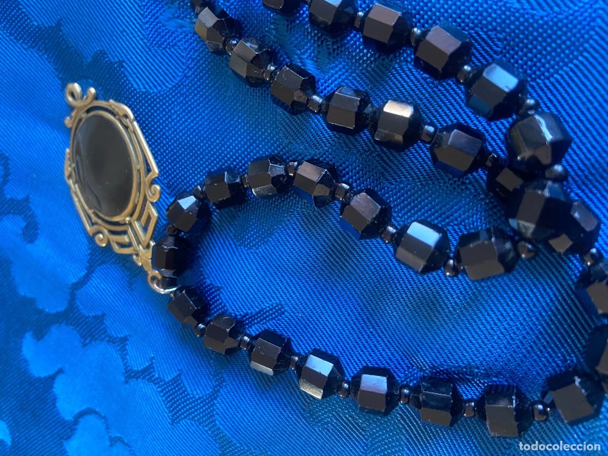 Vintage: COLLAR DE CUENTAS DE CRISTAL CON COLGANTE - Foto 8