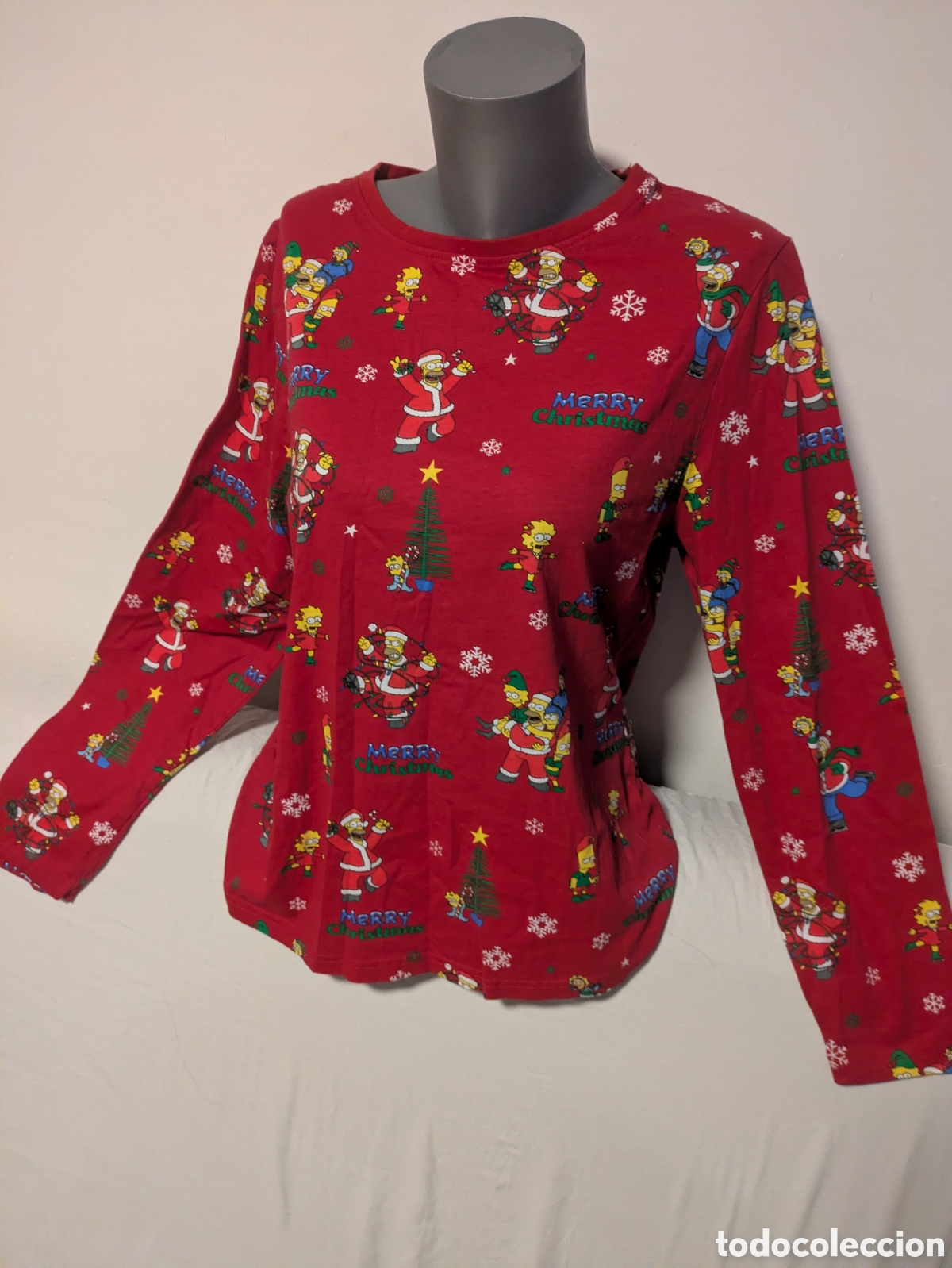 Vintage: The Simpsons Navidad camiseta - Foto 2