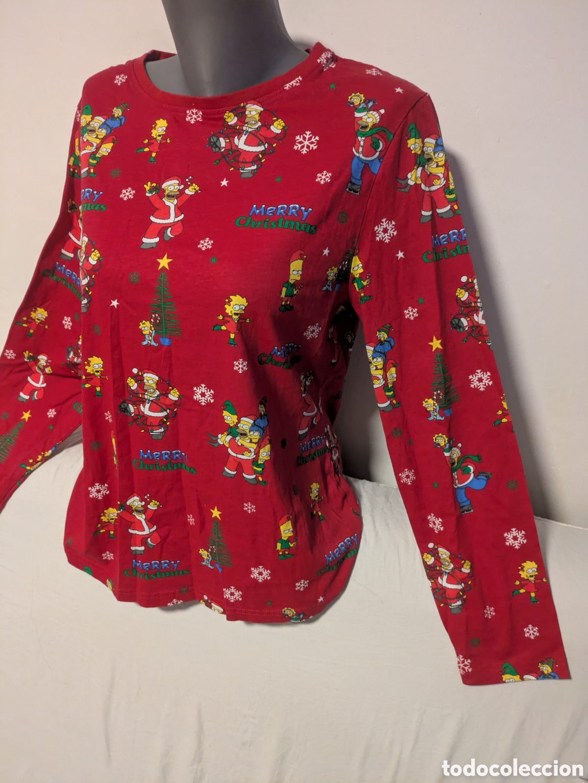Vintage: The Simpsons Navidad camiseta - Foto 3