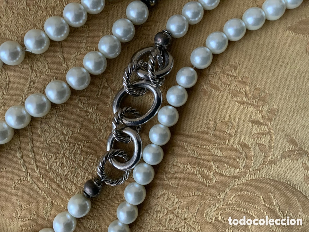 Vintage: COLLAR VINTAGE DE PERLAS PERTEGAZ - Foto 5