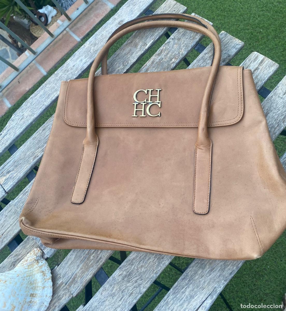 Vintage: Bolso CH grande con desperfectos - Foto 2