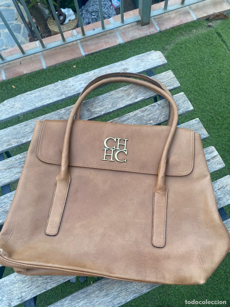 Vintage: Bolso CH grande con desperfectos - Foto 4
