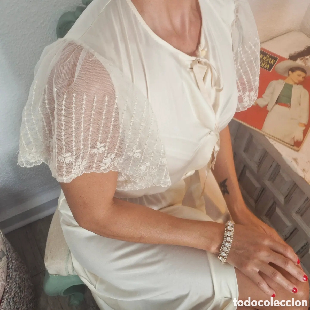 Vintage: Bata Balmoral A&ntilde;os 70 de Lujo - Foto 2