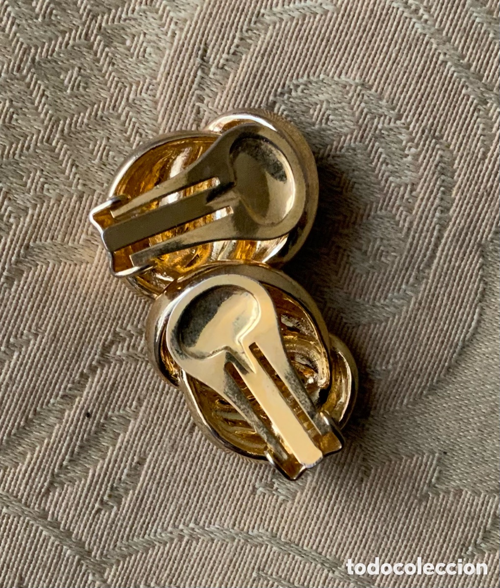 Vintage: PENDIENTES A&Ntilde;OS 70 ESMALTADOS - Foto 4