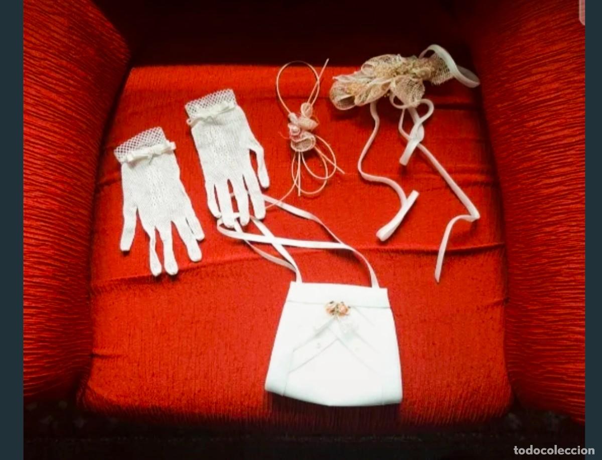 Vintage: VESTIDO DE COMUNI&Oacute;N Y ACCESORIOS - Foto 4