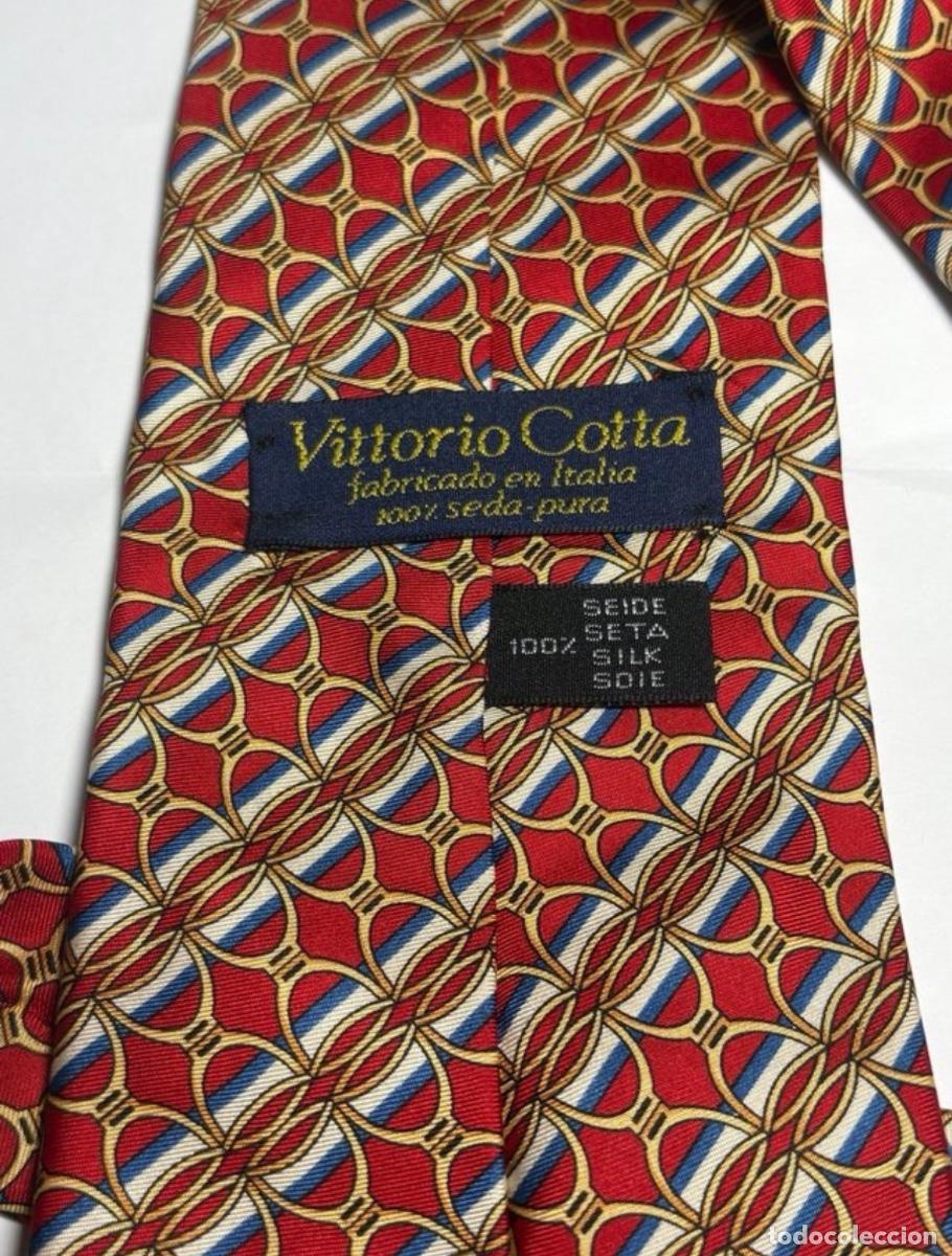 Vintage: Corbata Seda Natural (Vittoria Cotta) - Foto 2