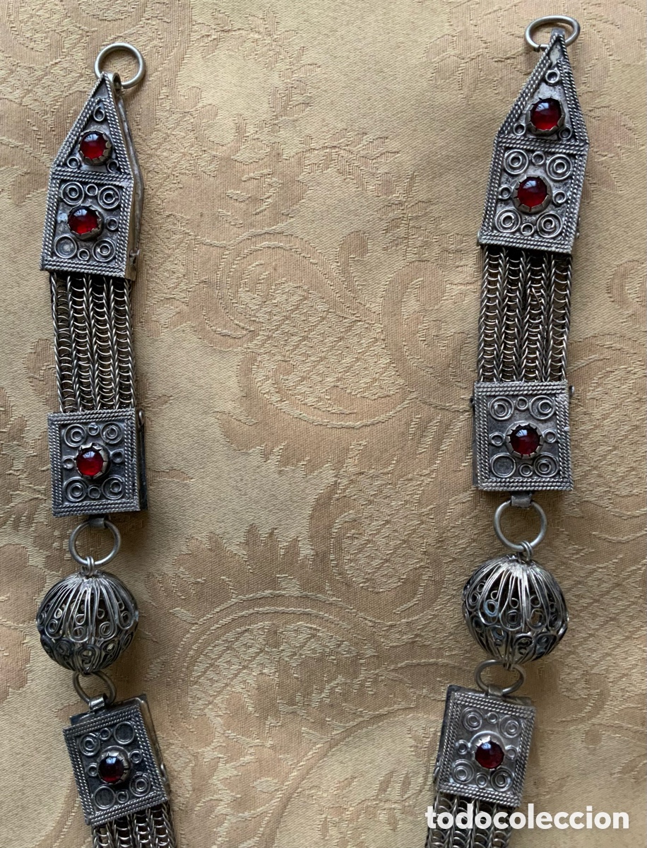 Vintage: COLLAR ETNICO AFGANO TRADICI&Oacute;N KUCHI - Foto 6