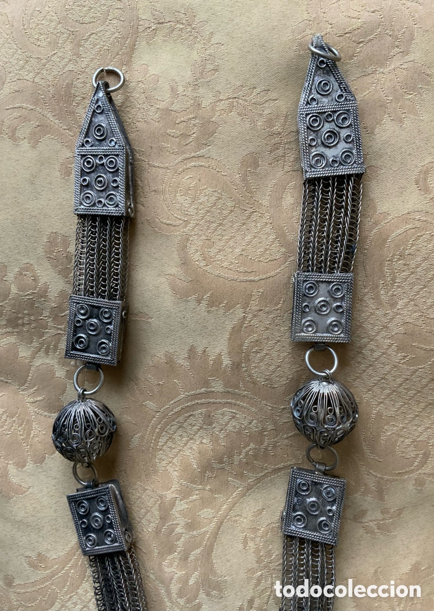 Vintage: COLLAR ETNICO AFGANO TRADICI&Oacute;N KUCHI - Foto 12
