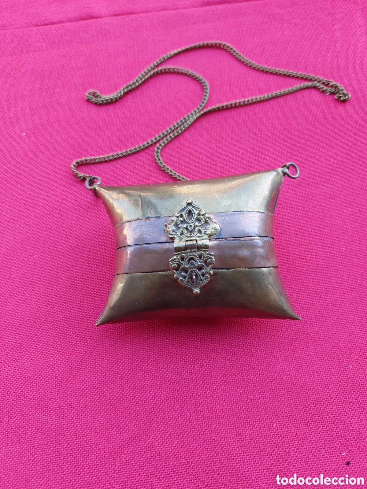 Vintage: Bolso vintage de laton