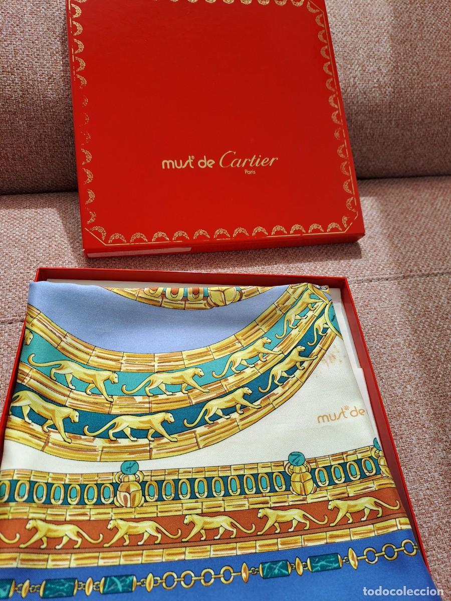Vintage: Pa&ntilde;uelo seda Must de Cartier