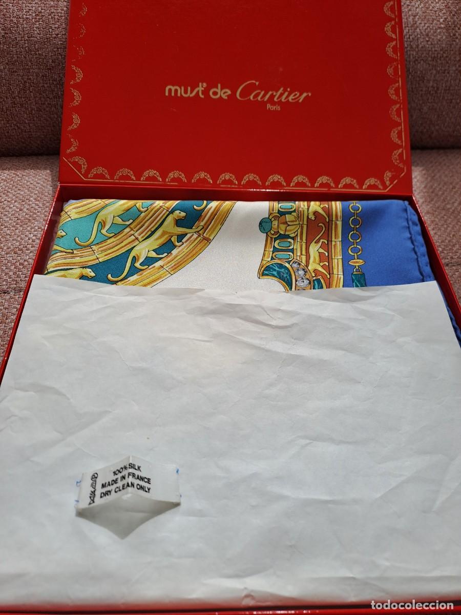 Vintage: Pa&ntilde;uelo seda Must de Cartier - Foto 10