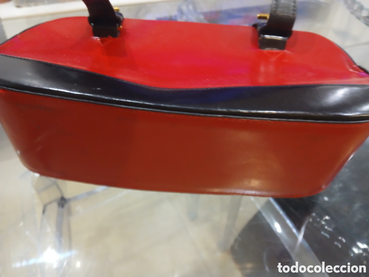 Vintage: Bolso de piel de marca - Foto 7