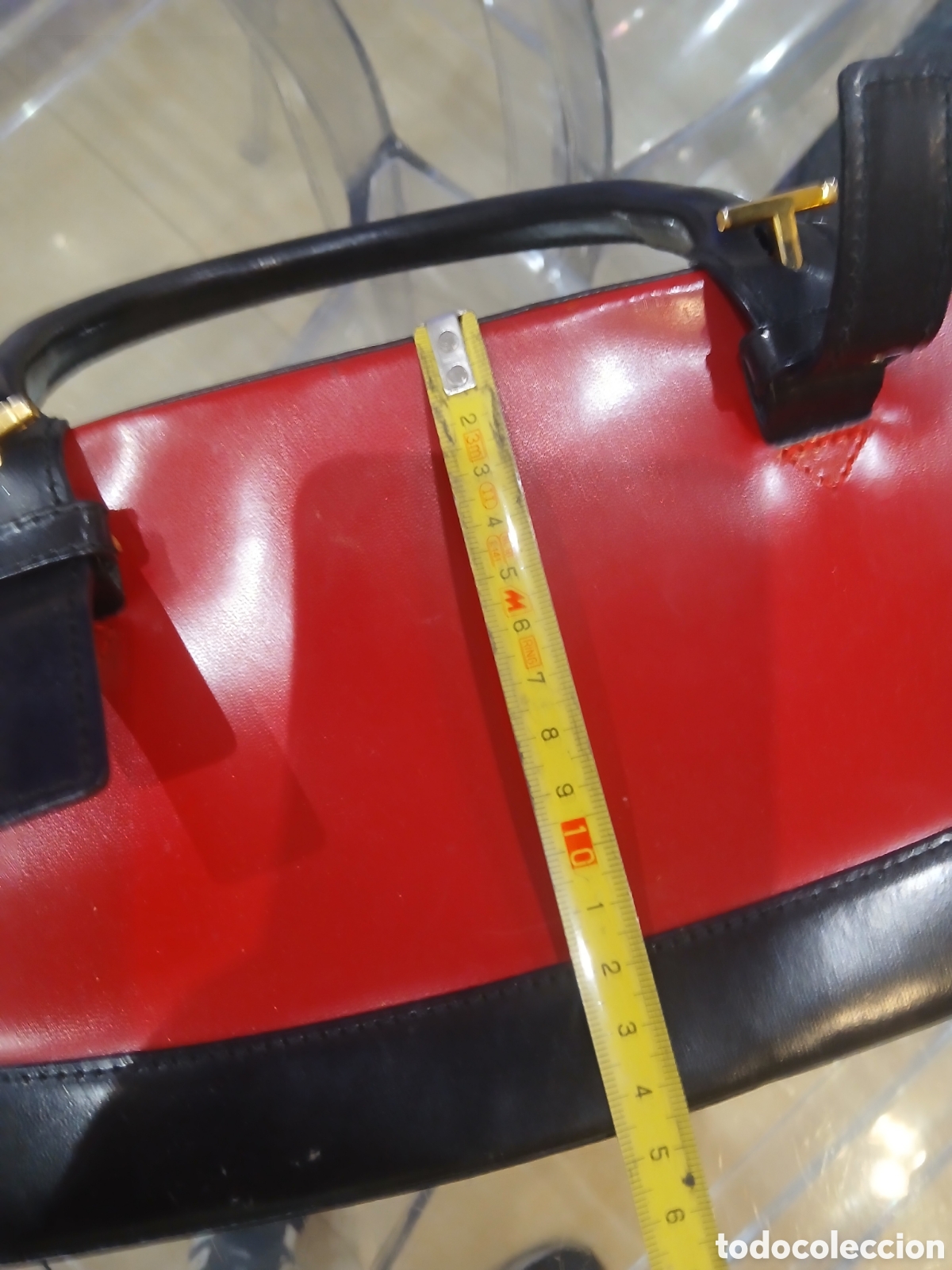 Vintage: Bolso de piel de marca - Foto 9