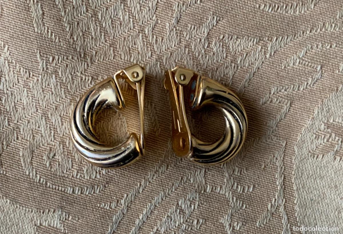 Vintage: PENDIENTES MEDIO ARO A&Ntilde;OS 80 - Foto 8
