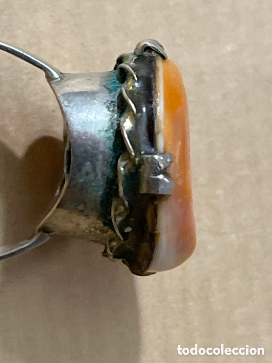 Vintage: ANILLO PLATA AMULETO - Foto 3