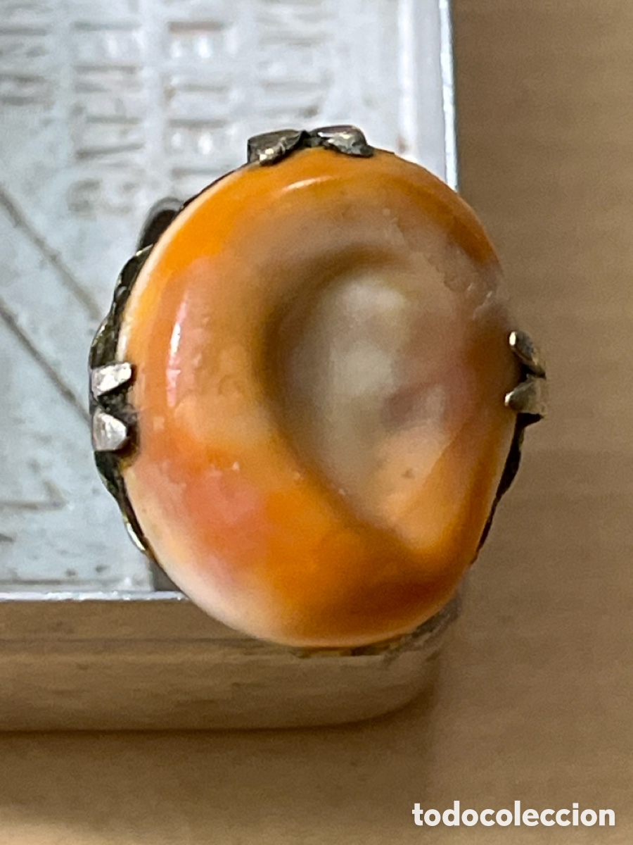 Vintage: ANILLO PLATA AMULETO - Foto 1