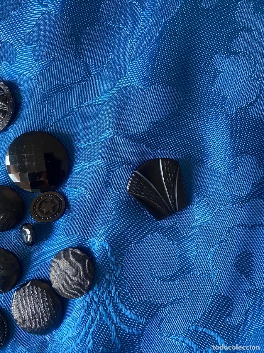 Vintage: 15 BOTONES DE CRISTAL ANTIGUOS - Foto 13