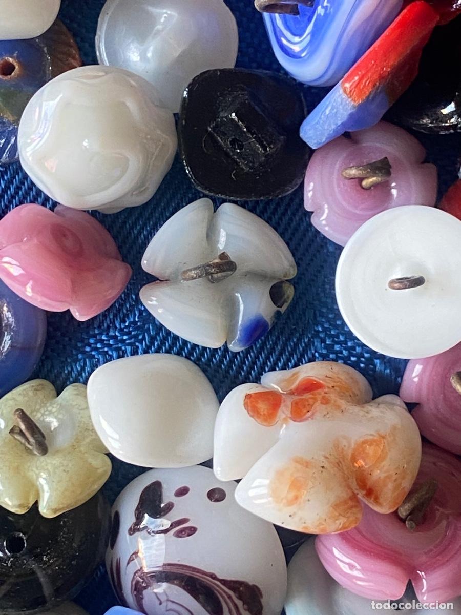Vintage: M&Aacute;S DE 70 BOTONES DE CRISTAL ANTIGUOS - Foto 7