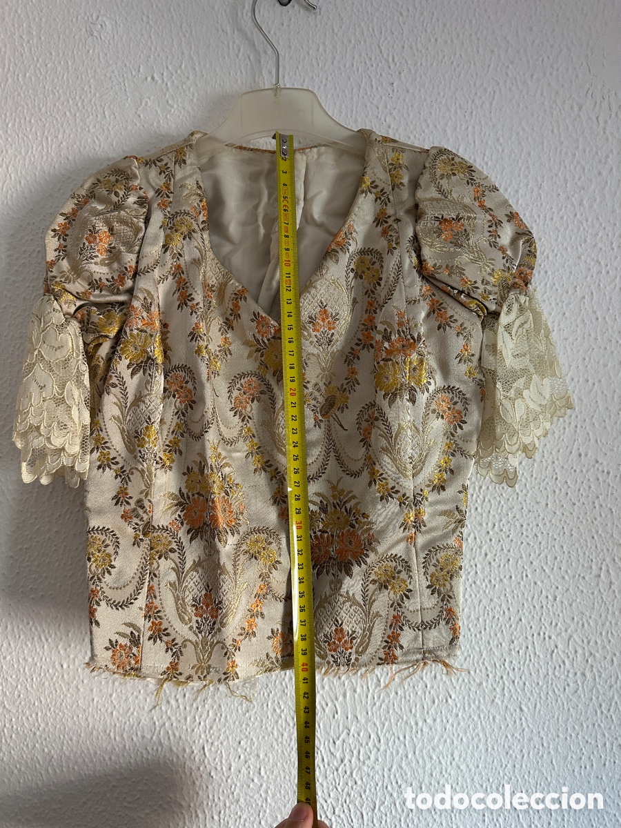Vintage: Traje tradicional de fallera para ni&ntilde;a - Foto 4