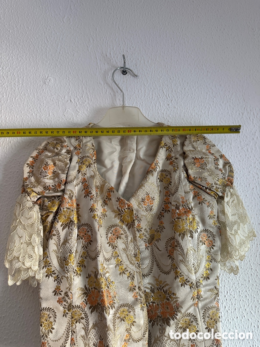 Vintage: Traje tradicional de fallera para ni&ntilde;a - Foto 5