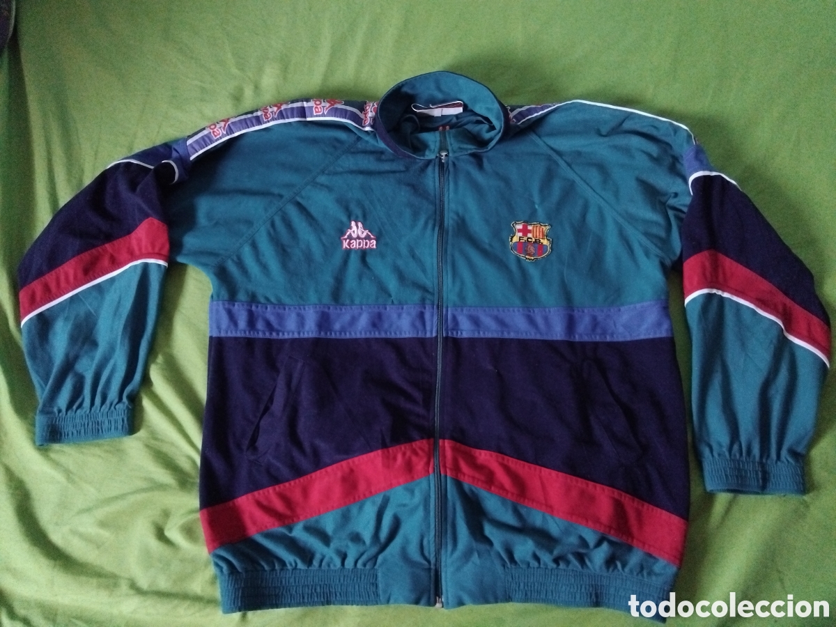 Vintage: Ve Chaqueta F.C Barcelona 1995/96 Talla XL adulto