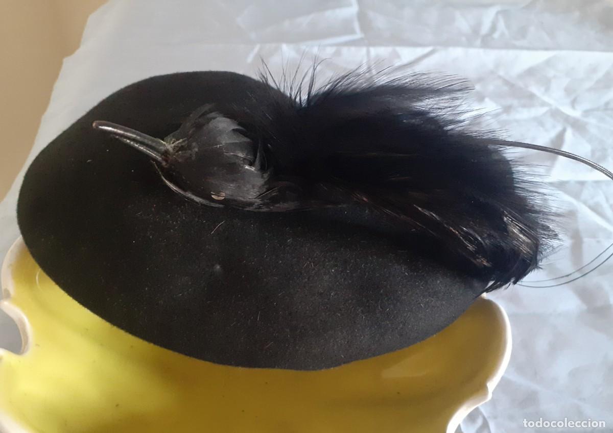 Vintage: Sombrero-boina de mujer de 1946 (aproximadamente).
